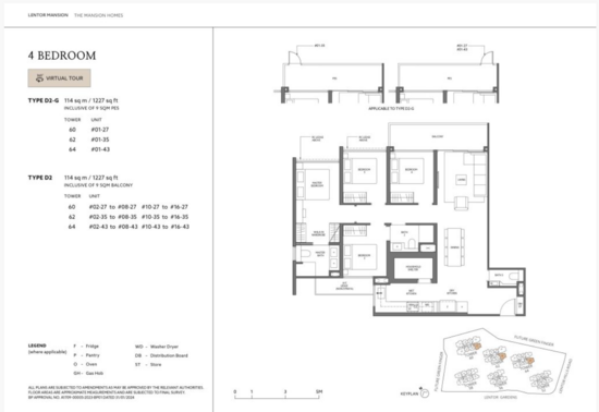 Lentor Mansion - Floor Plan