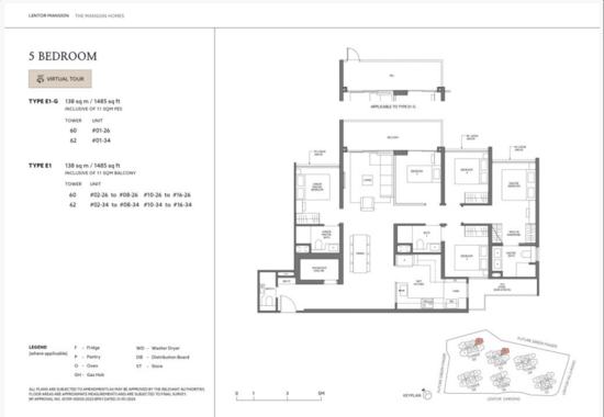 Lentor Mansion - Floor Plan