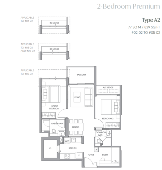 The Hillshore - Floor Plan