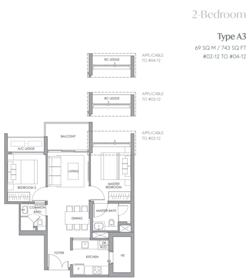 The Hillshore - Floor Plan