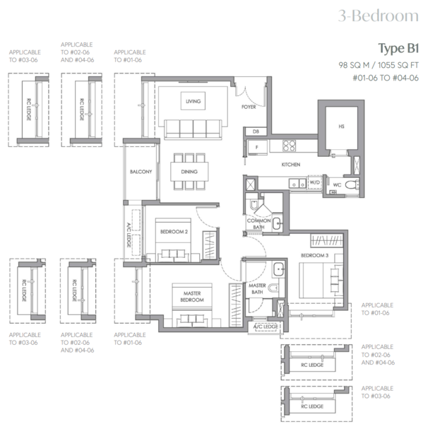 The Hillshore Condominium For Sale at S$ 2,628,000 | PropertyGuru Singapore