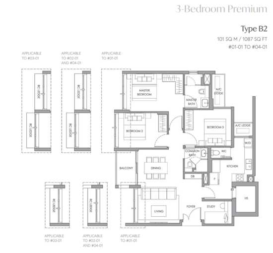 The Hillshore - Floor Plan