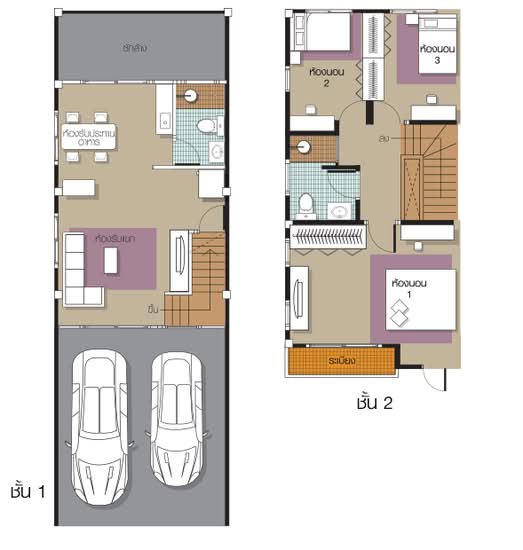Ruenruedee 7 Ramintra-Hathairaj : รื่นฤดี 7 รามอินทรา-หทัยราษฎร์ - Floor Plan