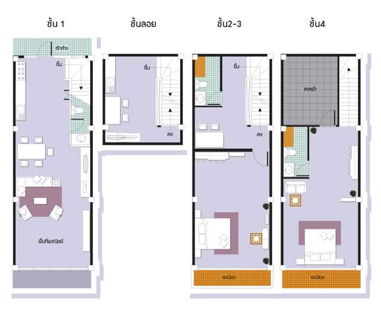 Ruenruedee 7 Ramintra-Hathairaj : รื่นฤดี 7 รามอินทรา-หทัยราษฎร์ - Floor Plan