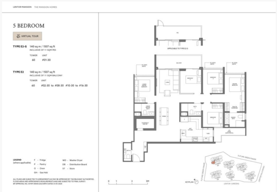Lentor Mansion - Floor Plan