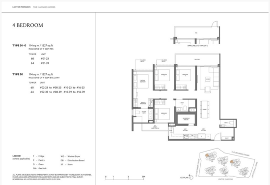 Lentor Mansion - Floor Plan