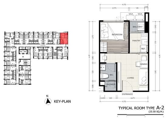 The Ville Express Ratchayothin - Floor Plan