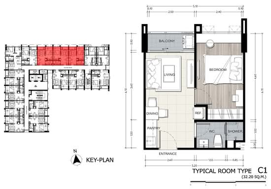 The Ville Express Ratchayothin - Floor Plan