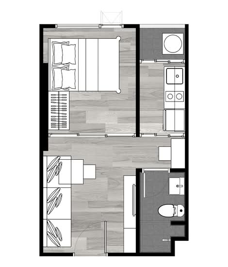 Origin Plug & Play E22 Station - Floor Plan