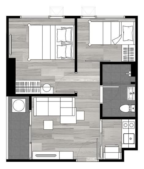 Origin Plug & Play E22 Station - Floor Plan