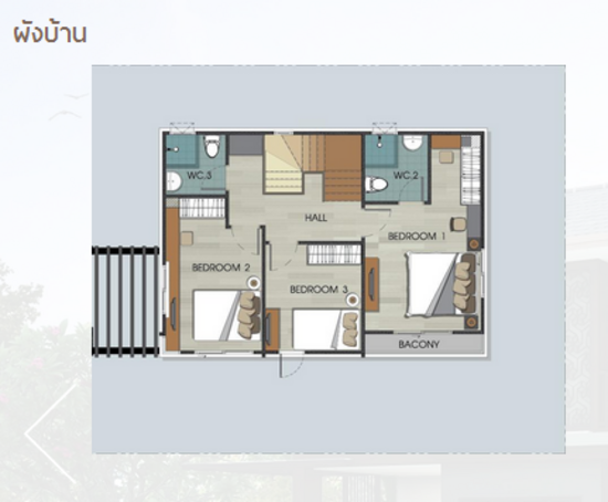 The Trust Rangsit Klong 4 - Floor Plan