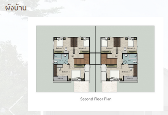 The Trust Rangsit Klong 4 - Floor Plan