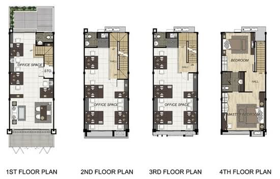 RK Office Park Ramintra - Ramkhamhaeng - Floor Plan