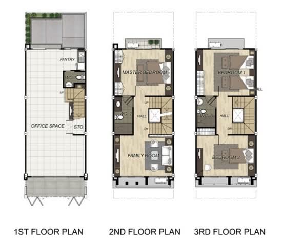 RK Office Park Ramintra - Ramkhamhaeng - Floor Plan