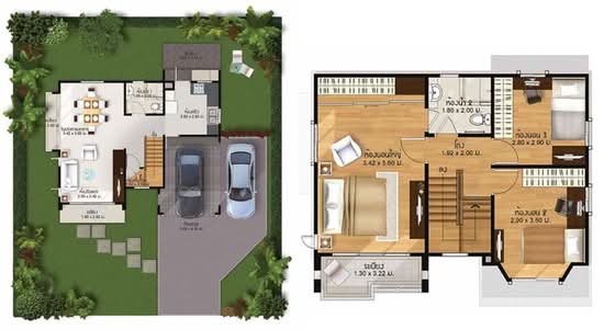 Pruksa Village Scenery Mahachai-Rama 2 - Floor Plan