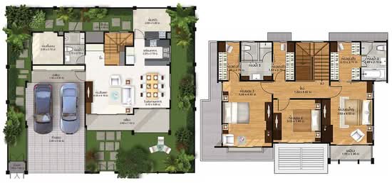 Pruksa Village Scenery Mahachai-Rama 2 - Floor Plan
