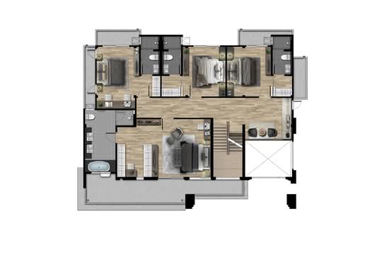 The City Rama 9-Krungthep Kreetha - Floor Plan