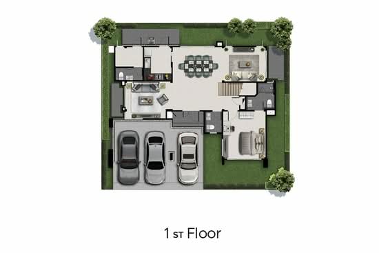 The City Rama 9-Krungthep Kreetha - Floor Plan