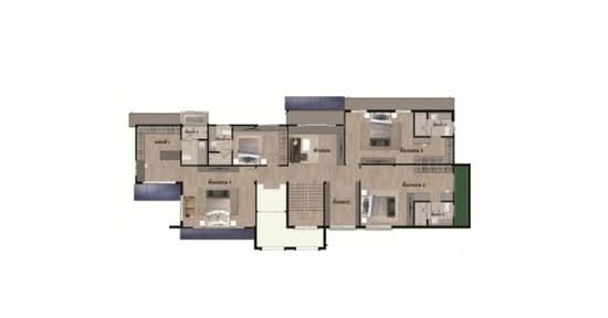Laddarom Elegance Salaklang Chiangmai - Floor Plan