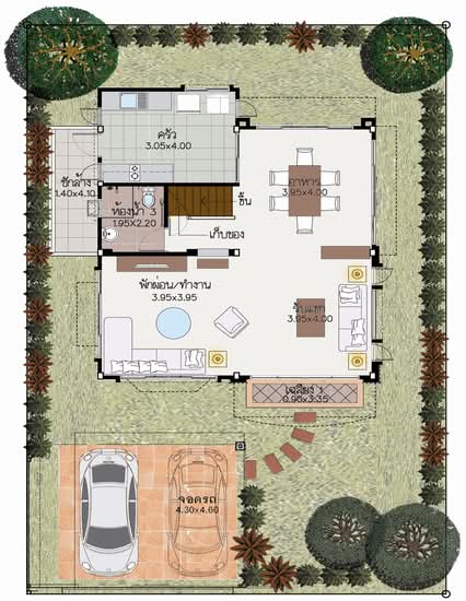 Supalai Garden Ville Wongwaen-Lumlukka Klong 3 - Floor Plan