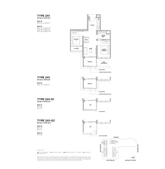 Dairy Farm Residences - Floor Plan