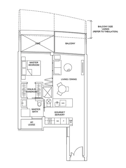 Marina One Residences - Floor Plan