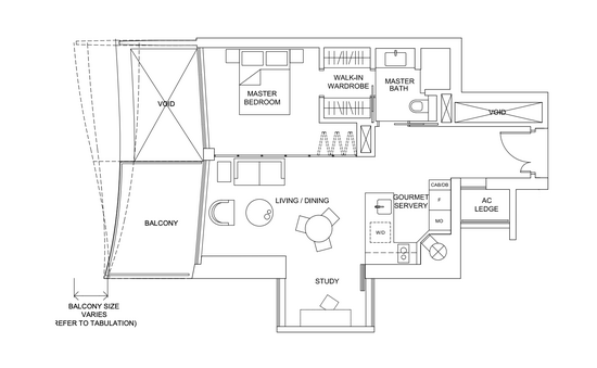 Marina One Residences - Floor Plan