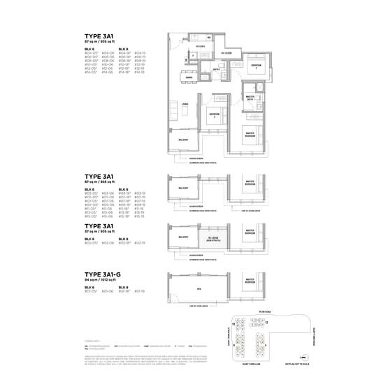 Dairy Farm Residences - Floor Plan