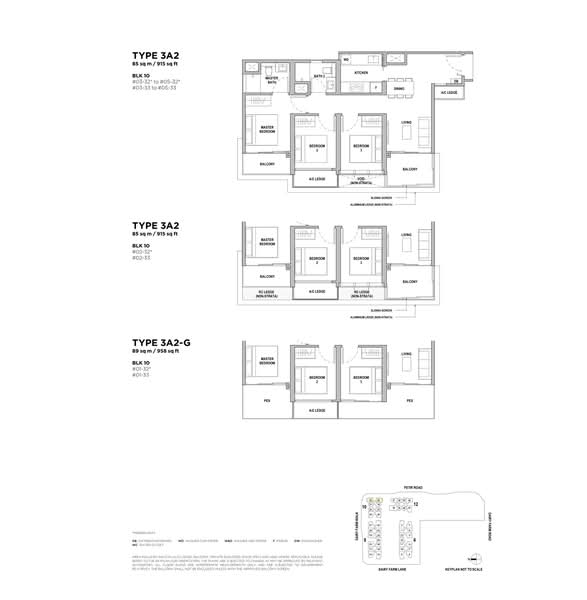 Dairy Farm Residences, 10 Dairy Farm Lane, 3 Bedrooms, 915 sqft, Condominium For Sale, by Carol Lin, 500216588 - PropertyGuru.com.sg