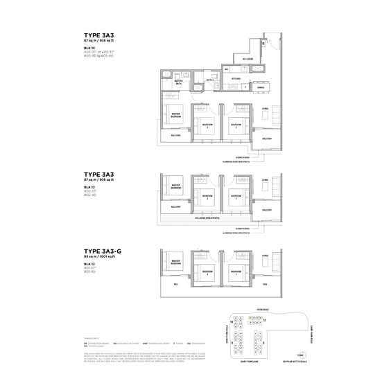 Dairy Farm Residences - Floor Plan