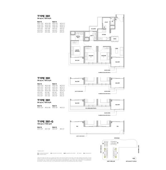 Dairy Farm Residences - Floor Plan