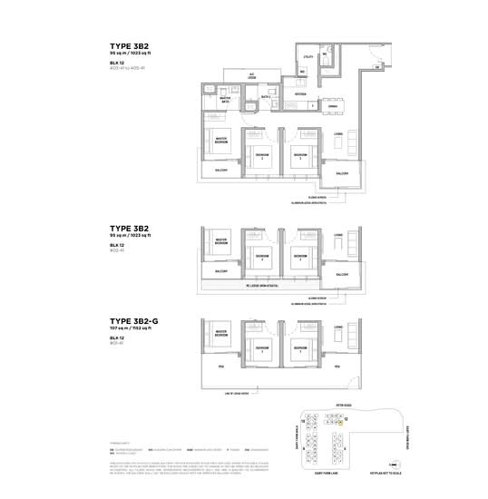 Dairy Farm Residences - Floor Plan