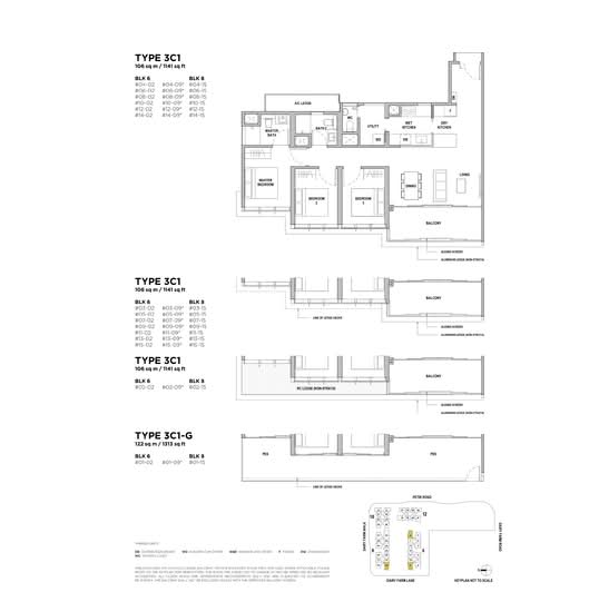 Dairy Farm Residences - Floor Plan