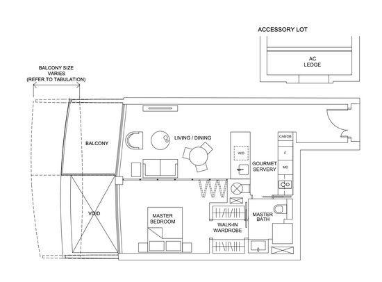 Marina One Residences - Floor Plan