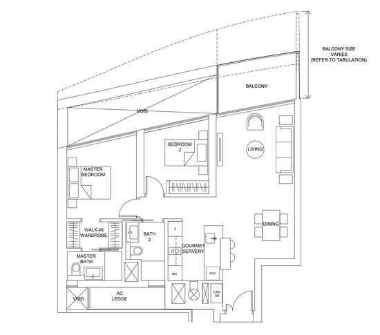 Marina One Residences - Floor Plan