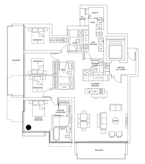 Marina One Residences - Floor Plan