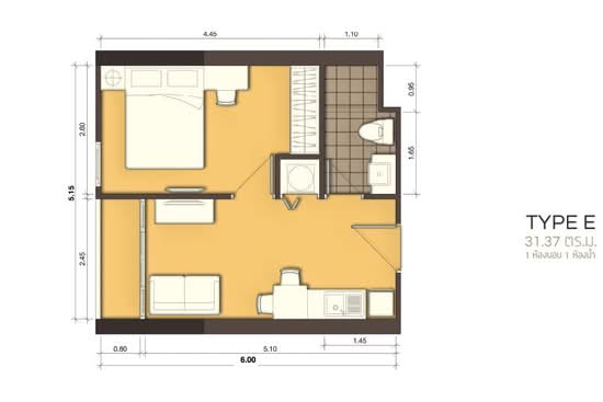 Town Sukhumvit 71 : ทาวน์ สุขุมวิท 71 - Floor Plan