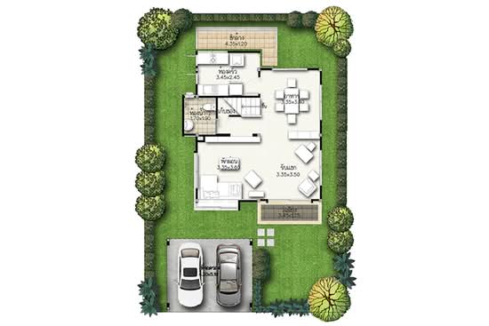 Supalai Ville Wongwaen - Bang Yai : ศุภาลัย วิลล์ วงแหวน - บางใหญ่ - Floor Plan