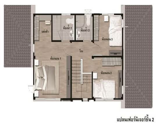 Casa Ville Wongwaen-Ramintra - Floor Plan