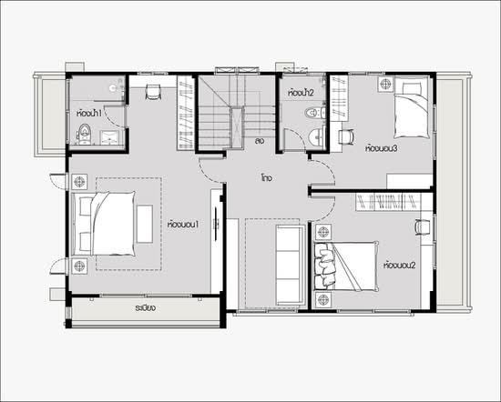 Casa Ville Wongwaen-Ramintra - Floor Plan