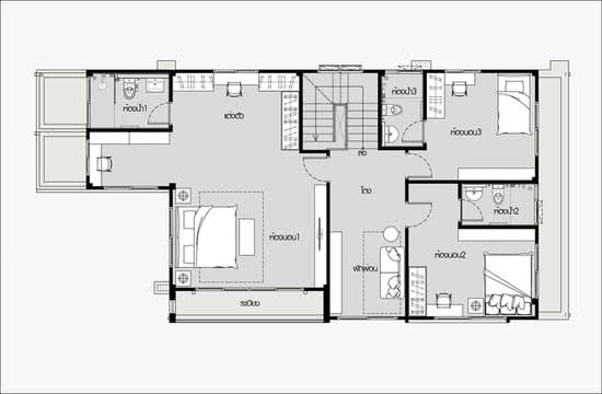 Casa Ville Wongwaen-Ramintra - Floor Plan