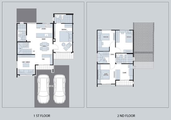 The Village Hathairat-Wongwaen - Floor Plan