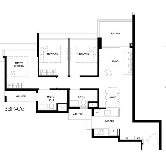 Normanton Park - Floor Plan