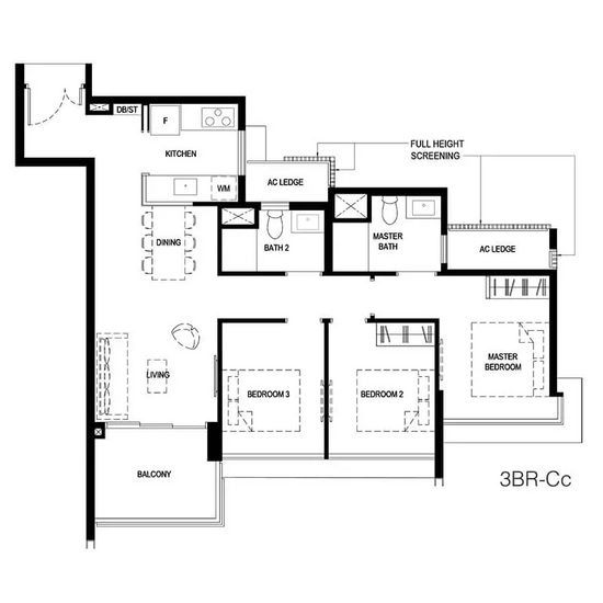 Normanton Park - Floor Plan