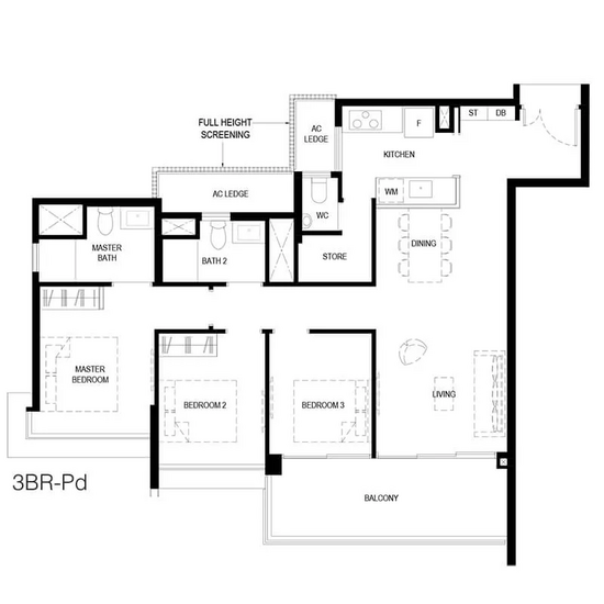 Normanton Park - Floor Plan