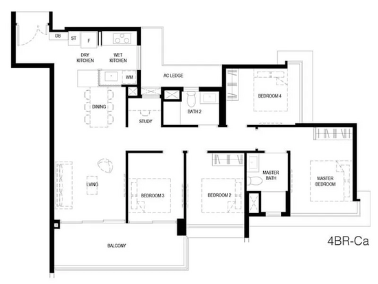 Normanton Park - Floor Plan