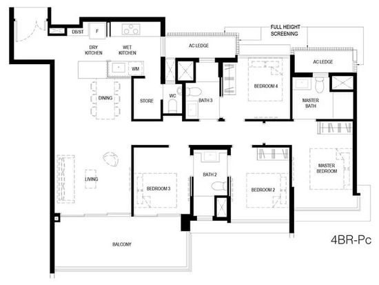 Normanton Park - Floor Plan