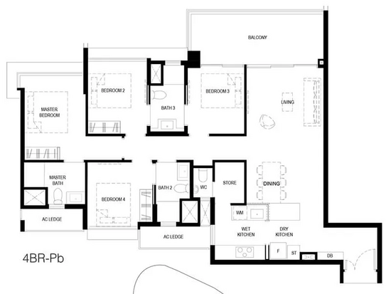 Normanton Park - Floor Plan
