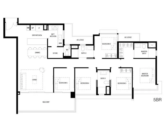 Normanton Park - Floor Plan