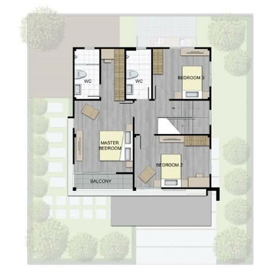 Patreeda Avenue Rangsit-Klong 2 : ภัทรีดา อเวนิว รังสิต-คลอง 2 - Floor Plan